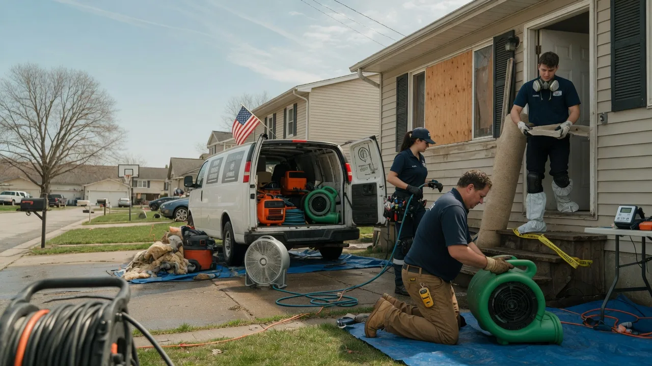Water Damage Restoration in Muenster, TX near me